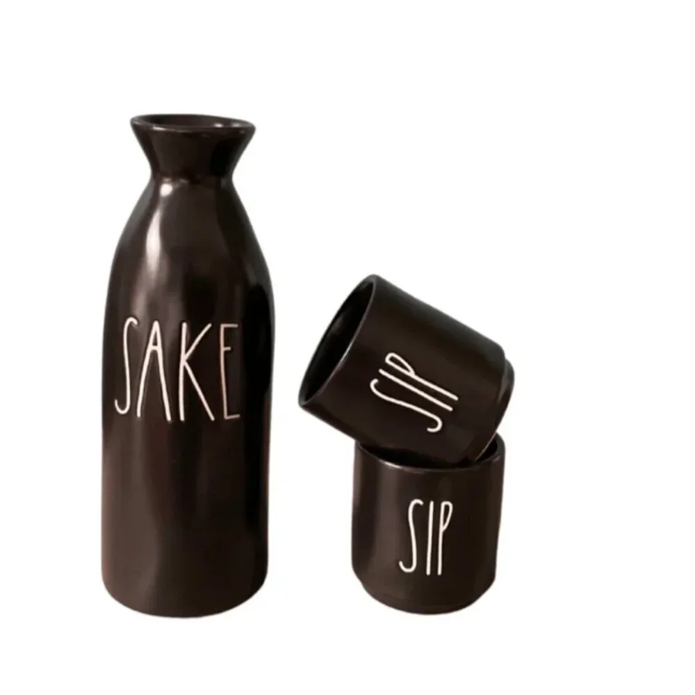 NWT Rae Dunn Ceramic Sake Set